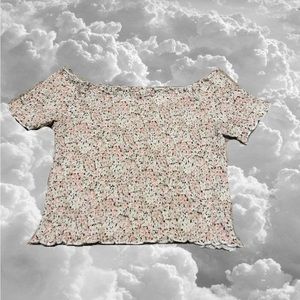 Speckled Scrunch Top